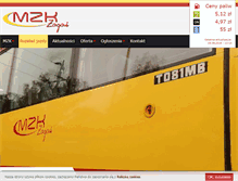 Tablet Screenshot of mzk.zagan.pl